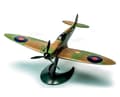 Miniatyrbilde 1 av 3: Airfix Spitfire, Flymodell med fastvinge, Monteringssett, Spitfire, 34 stykker, Militært luftfartøy, Grønn