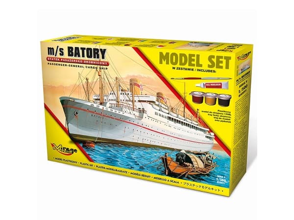 Mirage Hobby 850091 - Model Kit M/S BATORY Trans Atlantic Passenger Gene General Cargo Ship Model Kit