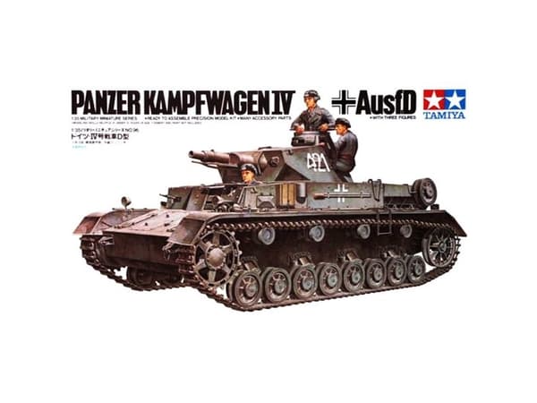 Tamiya - tysk Pz.Kpfw. IV Ausf.D, 1/35, 35096