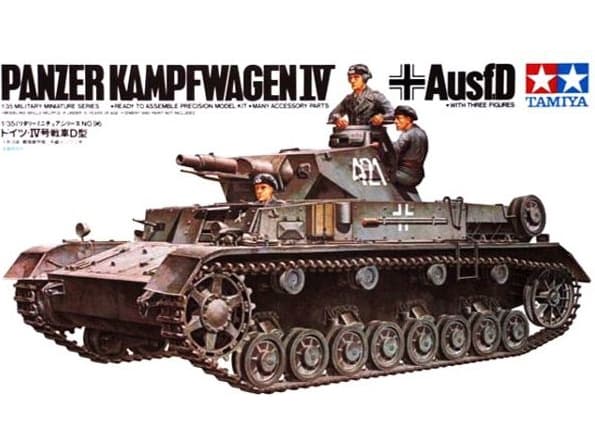 Tamiya - tysk Pz.Kpfw. IV Ausf.D, 1/35, 35096