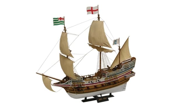 Airfix A09258V, Sailing ship model, Kokoamispakkaus, 1:72, Golden Hind, Ei sukupuolirajoitusta, Muovi