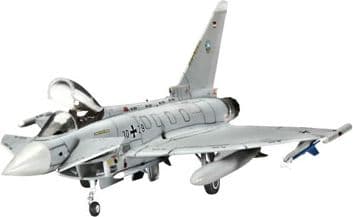 Revell Eurofighter Typhoon (single seater), Flymodell med fastvinge, Monteringssett, 1:144, Eurofighter Typhoon, Plast, Avansert