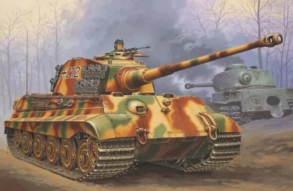 Revell Tiger II Ausf. B, 1:72, Plast, 144 styck, 10 År, Multifärg, Modell av militärt markgående fordon