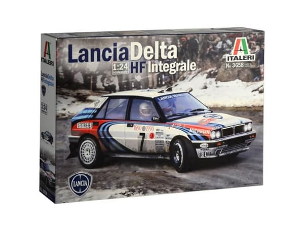 Auton pienoismallisarja Italeri Lancia HF Integrale 510003658 1:24