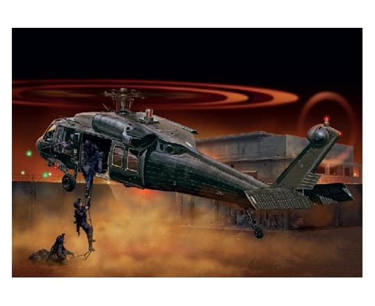 Italeri 1328, Helikoptermodell, Monteringssats, 1:72, UH - 60 Black Hawk, Arbetsflygplan, Multifärg