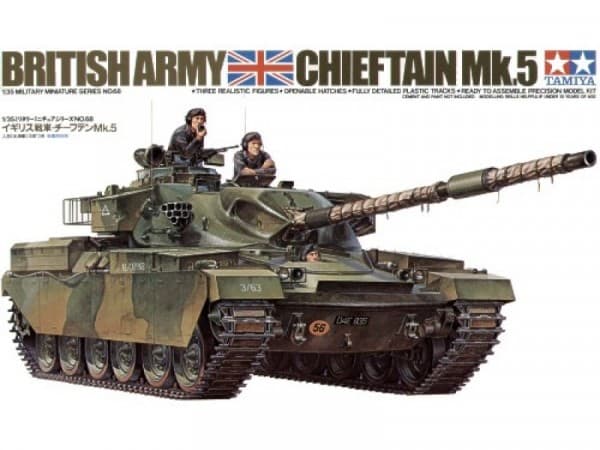 Tamiya 35068, Tank model, Alle kjønn, Flerfarget, Militær landkjøretøymodell