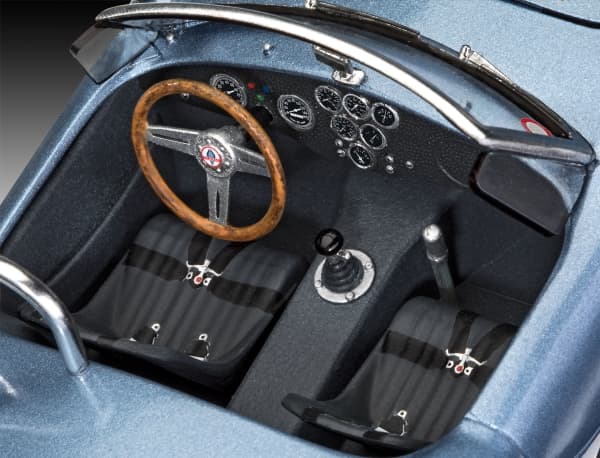 Revell 07669, Ralliauton pienoismalli, Kokoamispakkaus, 1:25, Shelby Cobra 289, Ei sukupuolirajoitusta, Muovi