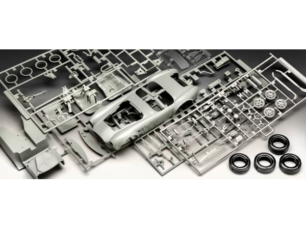 Revell 07669, Ralliauton pienoismalli, Kokoamispakkaus, 1:25, Shelby Cobra 289, Ei sukupuolirajoitusta, Muovi