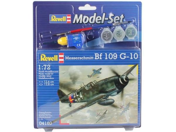 Revell Messerschmitt Bf-109, Model af fly, Monteringssæt, 1:72, Messerschmitt Bf 109, Plast, Andre verdenskrig