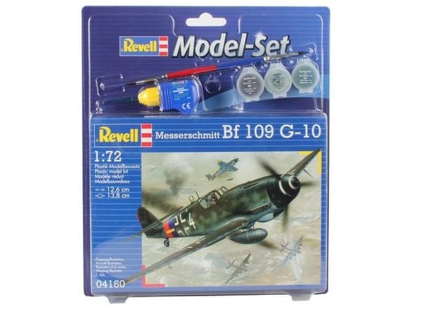 Revell Messerschmitt Bf-109, Model af fly, Monteringssæt, 1:72, Messerschmitt Bf 109, Plast, Andre verdenskrig