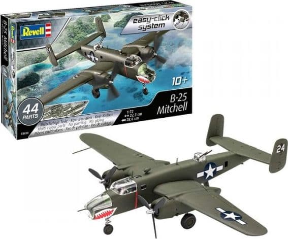 Revell - B-25 Mitchell (easy-click), 1/72 03650