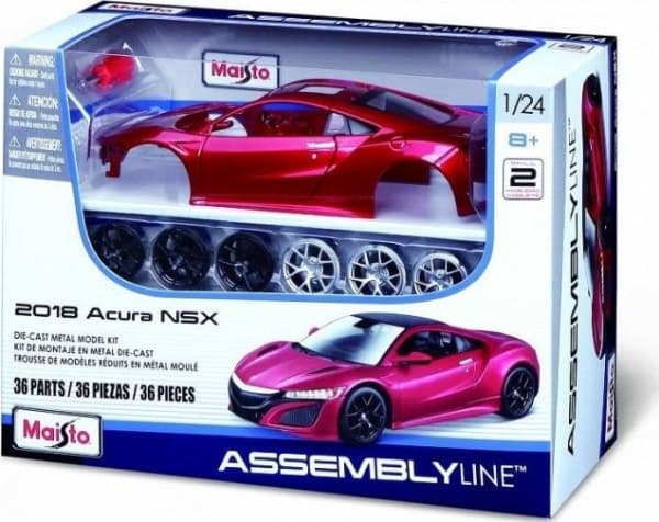 Maisto Metal model Acura NSX 2018 1:24 to be folded