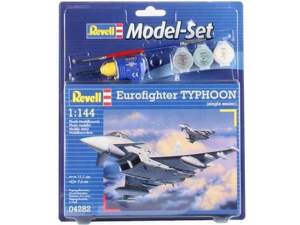 Revell Eurofighter Typhoon, modell av fly, monteringssett, 1:144, Eurofighter Typhoon, plast, enkel øvelse