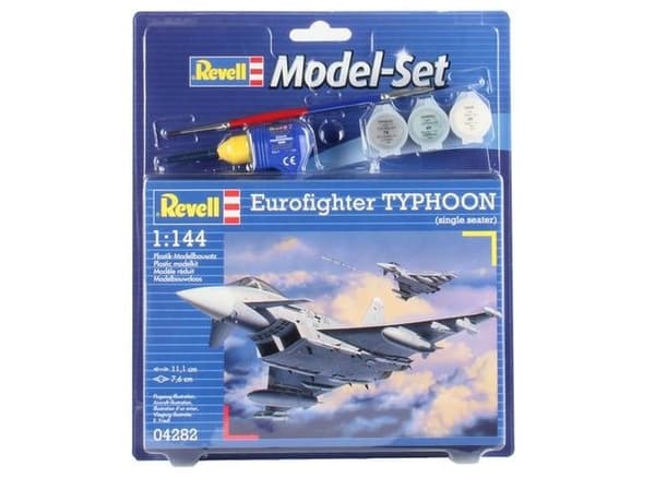 Revell Eurofighter Typhoon, modell av fly, monteringssett, 1:144, Eurofighter Typhoon, plast, enkel øvelse