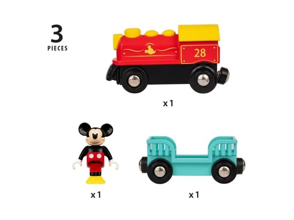 BRIO Mickey & Friends 32265 Micky Mouse Battery Train