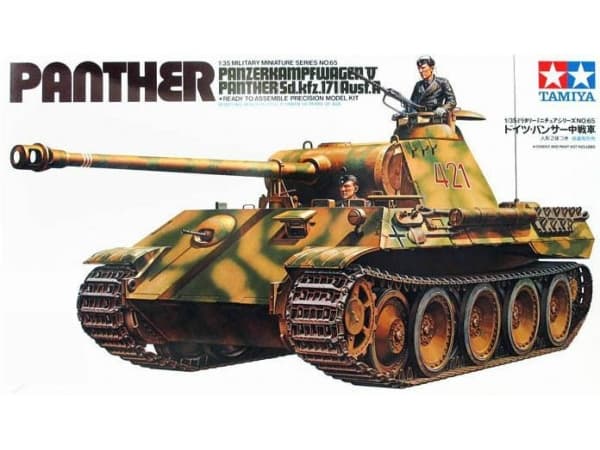 Tamiya - Panzerkampfwagen V Panther (Sd.kfz. 171) Ausf. A, 1/35, 35065