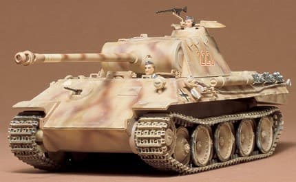 Tamiya - Panzerkampfwagen V Panther (Sd.kfz. 171) Ausf. A, 1/35, 35065
