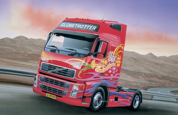 Italeri Volvo FH16 Globetrotter XL, Modellastbil / -släp, Monteringssats, 1:24, Volvo FH16 Globetrotter XL, Alla, Plast