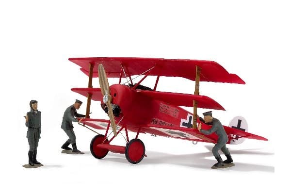Revell Fokker Dr.I Richthofen, Luftfarkostmodell med fast vinge, Monteringssats, 1:28, Fokker Dr.I, Plast, First World War