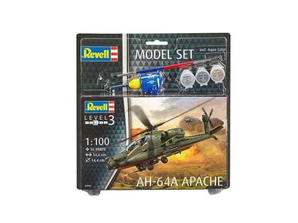 Revell 64985 AH-64A Apache Model Set, 120 År