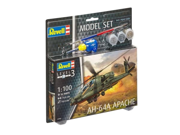 Revell 64985 AH-64A Apache Model Set, 120 År