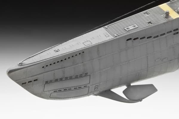 Revell U-boat Type VII C/41, Ubåtmodell, Monteringssett, 1:144, U-292, U-318, U-998, U-1004, Plast, Ekspert