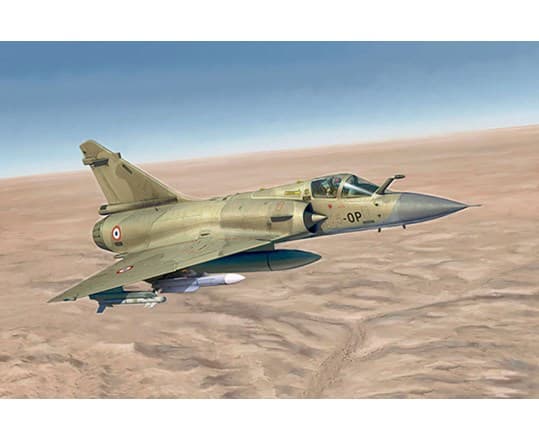 Italeri Mirage 2000C, Luftfarkostmodell med fast vinge, Monteringssats, 1:72, Mirage 2000C, Alla, Plast