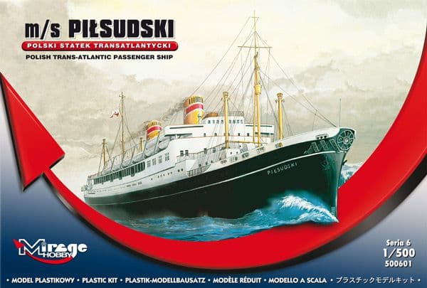 Mirage Hobby 500601 Pils - Model Kit Pol. Trans Atlantic Pas. Ship Udski