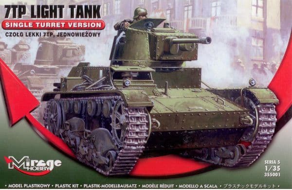 MIRAGE 7TP Yksipäinen kevyt tankki
