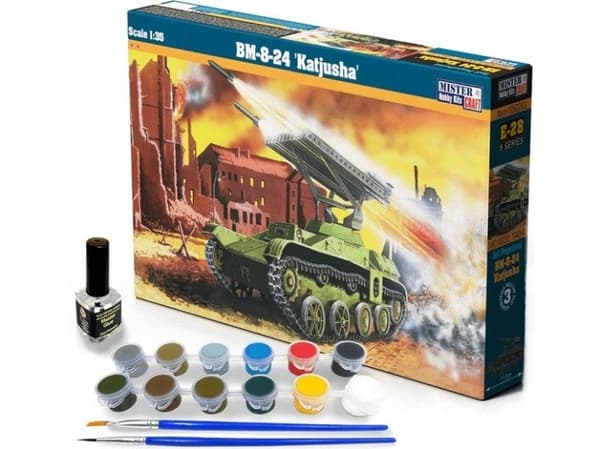 Olymp Aircraft Model kit BM-8-24 "Katjusha" 1:35 SE-28