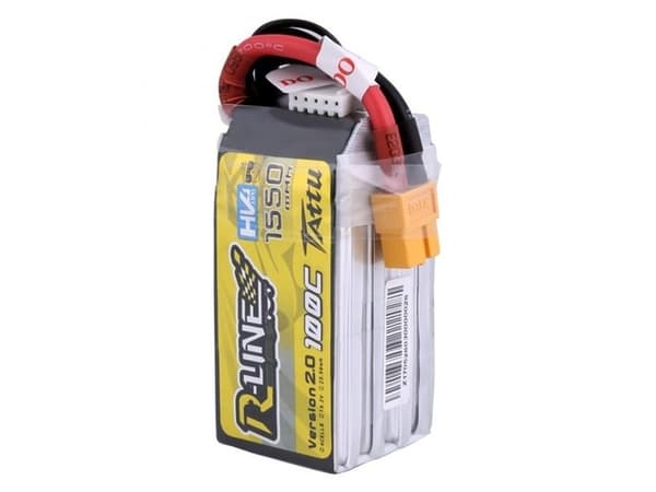 Gens Ace & TATTU Akumulator R-Line 1550mAh, 14.8V, 100C, 4S1P, HV (TA-RL-100C-1550-4S1P)