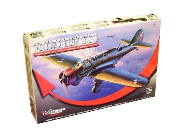 Modell för att montera PZL.43 PL Krigsversioner 1939