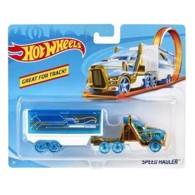 Hot Wheels Track Truck Speed Hauler Blå