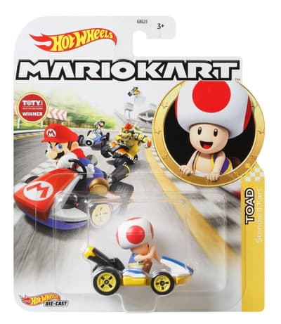 Hot Wheels Mario Kart Toad