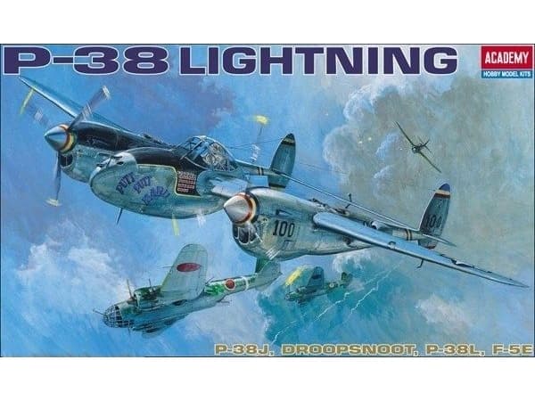 ACADEMY P-38 E/J/L Light ing 1/48