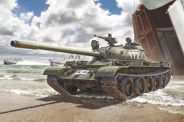 Italeri modellsett T-55A medium tank (PL-versjon)