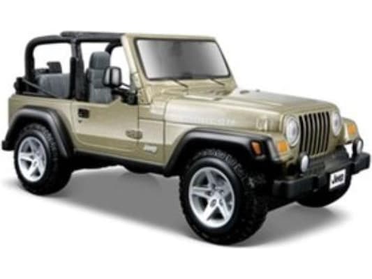 Jeep Wrangler Rubicon komposittmodell