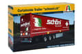 Miniatyrbild 1 av 5: Italeri CURTAINSIDE TRAILER "Schoeni.ch", Lastbilsmodell, Monteringssats, 1:24, Schoeni.ch, Alla kön, Plast