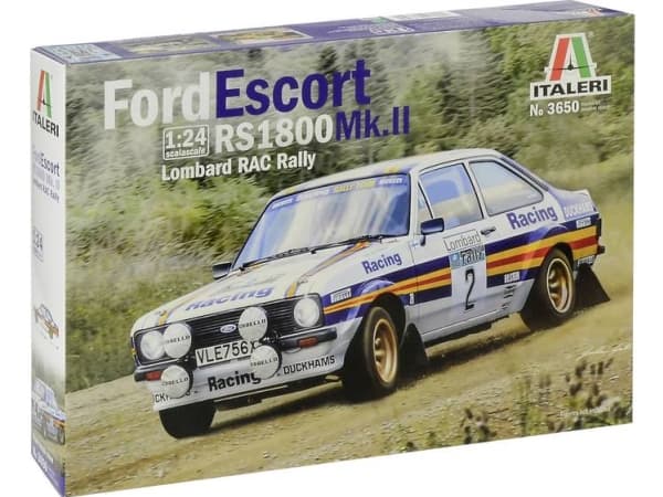 Pienoismallisarja Italeri Ford Escort RS 1800 MK.II Lombard 3650 1:24