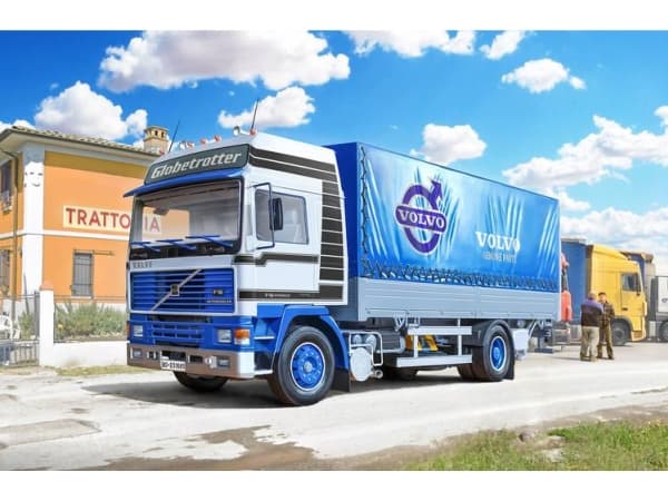 Italeri 3945 Volvo F16 Plane m. Hebebühne Truckmodel byggesæt 1:24