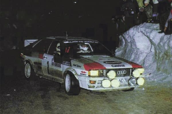 Auton pienoismallisarja Italeri Audi Quattro Rally 3642 1:24