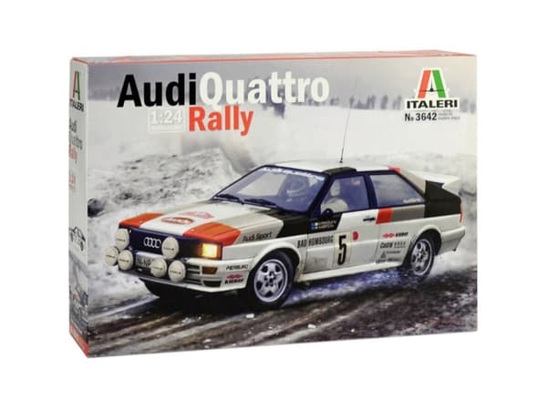 Auton pienoismallisarja Italeri Audi Quattro Rally 3642 1:24