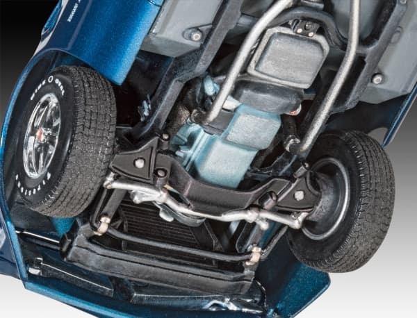 Revell 07672, Muskeliautomalli, Kokoamispakkaus, 1:24, Pontiac Firebird, Ei sukupuolirajoitusta, Muovi