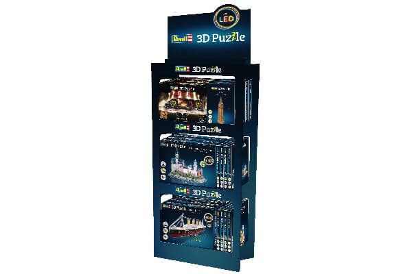Display 3D Puzzle Highlights