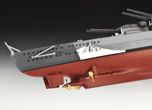 Revell Bismarck, Modellskepp, Monteringssats, 1:700, Battleship Bismarck, Pro, 295 styck