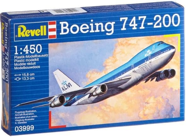 Zvezda modellsett Boeing 747200 (63999)