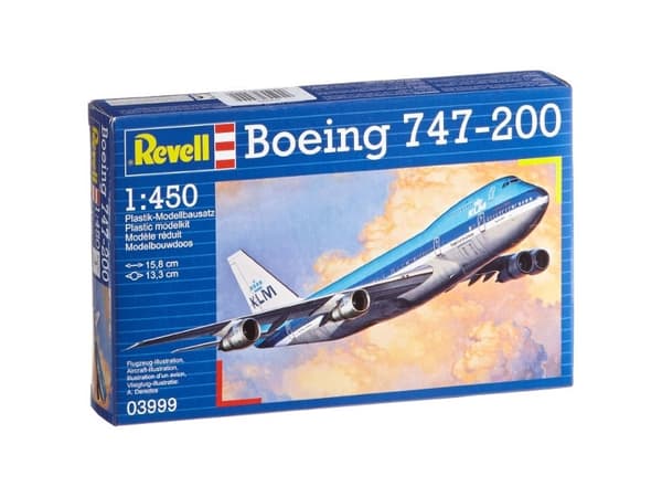 Zvezda modellsett Boeing 747200 (63999)