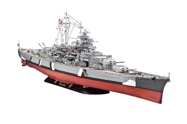 Revell Bismarck, Modellskepp, Monteringssats, 1:350, Bismarck, Alla, Plast