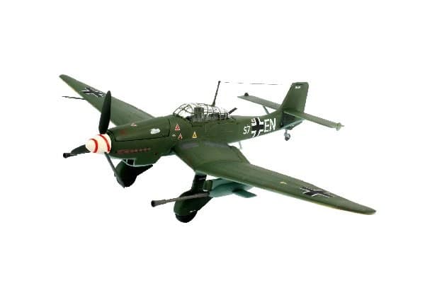 Revell Junkers Ju 87 G/D Tank Buster, Luftfarkostmodell med fast vinge, Monteringssats, 1:72, Junkers Ju 87, Plast, Second World War