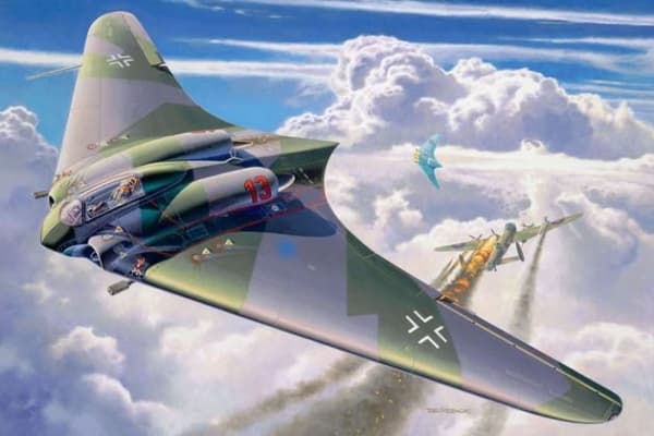 Revell - Horten Go-229 1:72 mittakaavassa 1:72